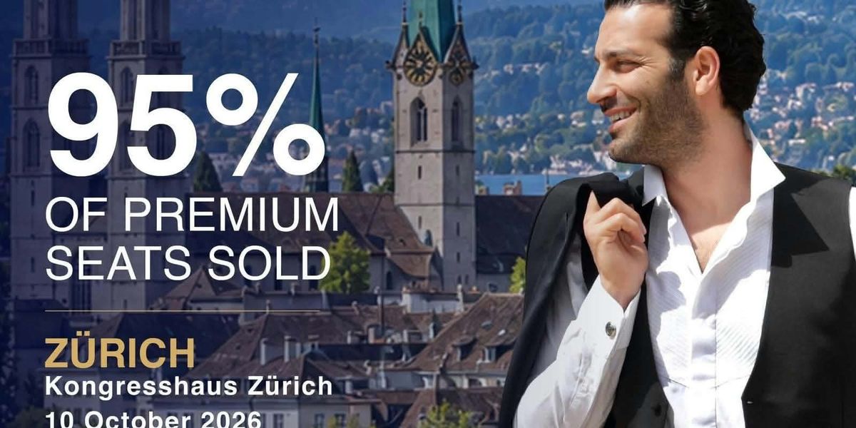 Zürichu mirëpret Rame Lahajn: koncerti i tenorit kosovar drejt sold out-it