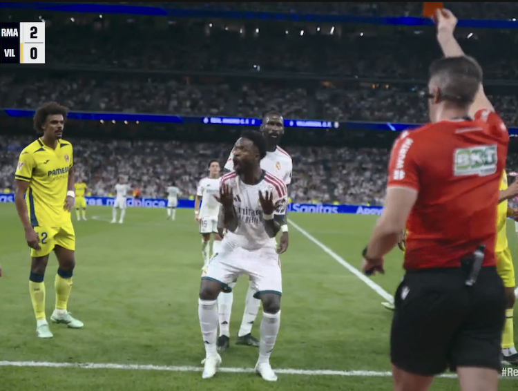 VAR ia anulon golin Viniciusit dhe e përjashton nga ndeshja ndaj Villarrealit