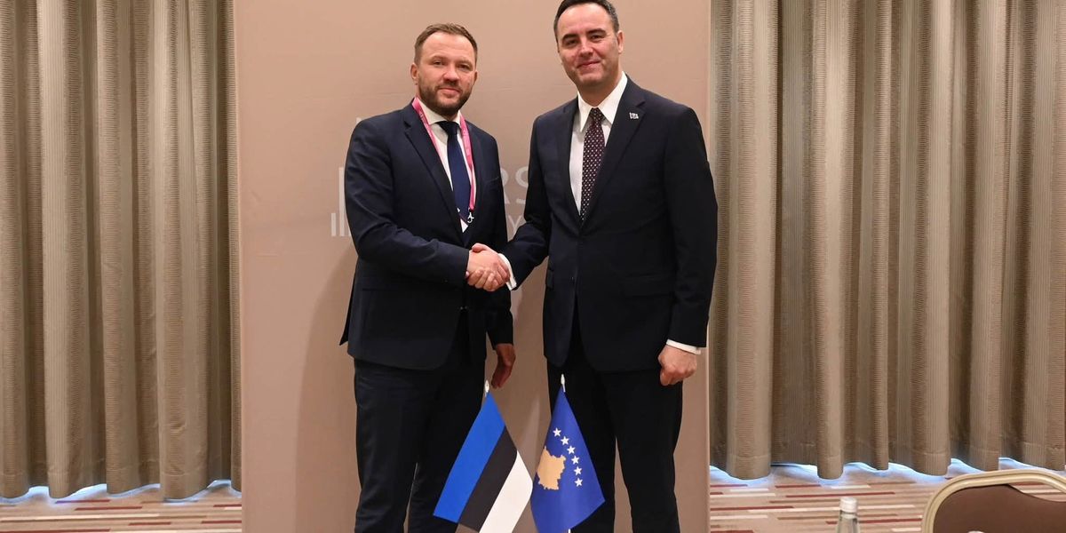 Estonia riafirmon mbështetjen për Kosovën në takimin e Konjufcës me Tsahknan