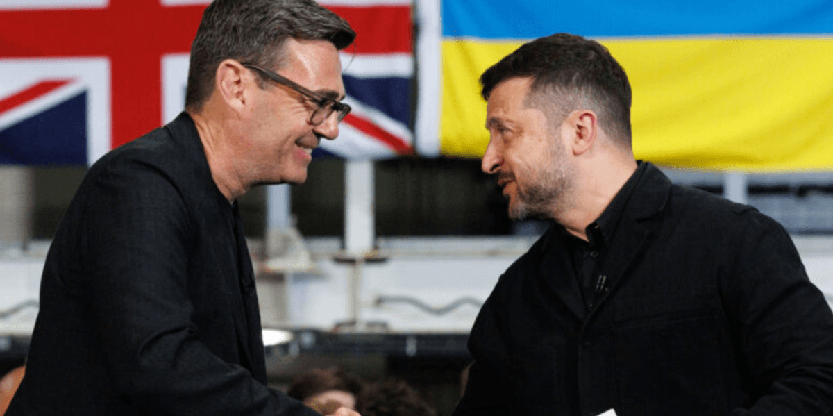 Zelensky takohet me kryeministrin britanik: Në fokus siguria dhe sanksionet ndaj Rusisë