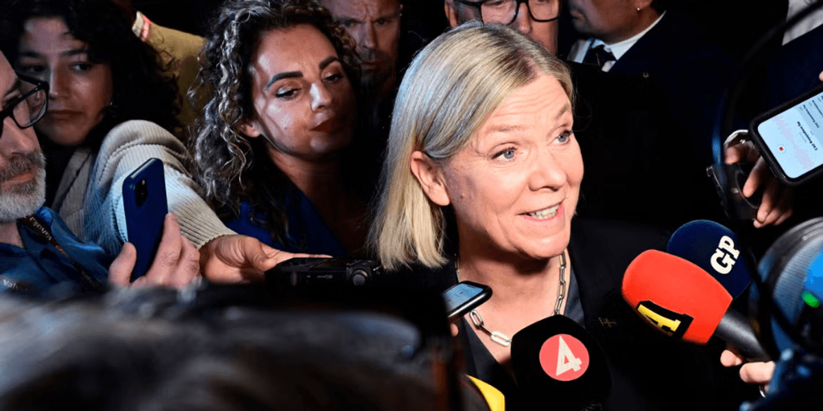 Magdalena Andersson nuk merr mbështetjen e parlamentit suedez për postin e kryeministres