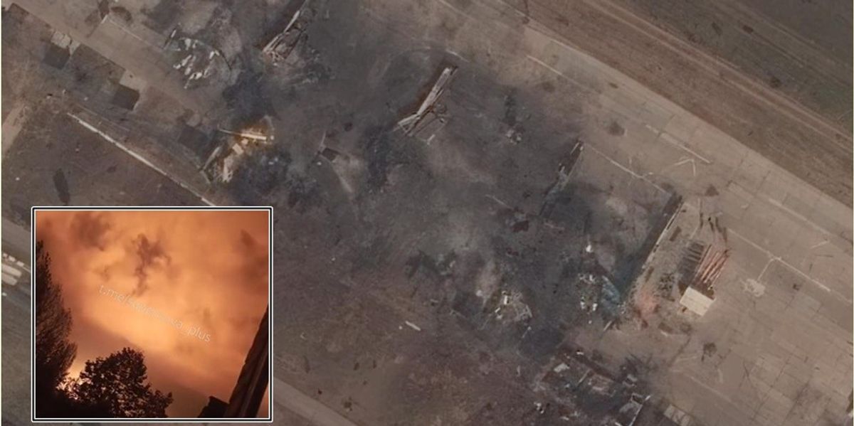 Gjashtë bombardues rusë u goditën në aerodromin Borisoglebsk, thotë Zelensky
